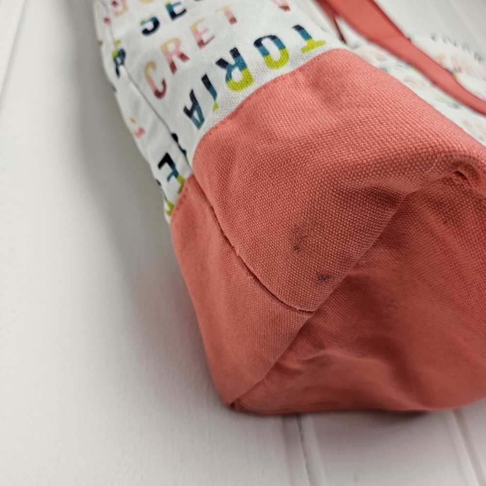 Victoria Secret Shopper Rainbow Lettering Tote Bag - Picture 8 of 9